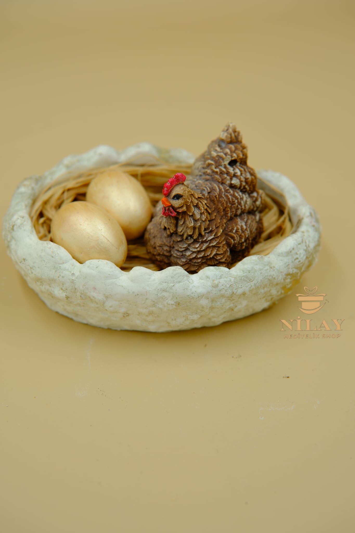 Küçük Dekoratif Tavuk