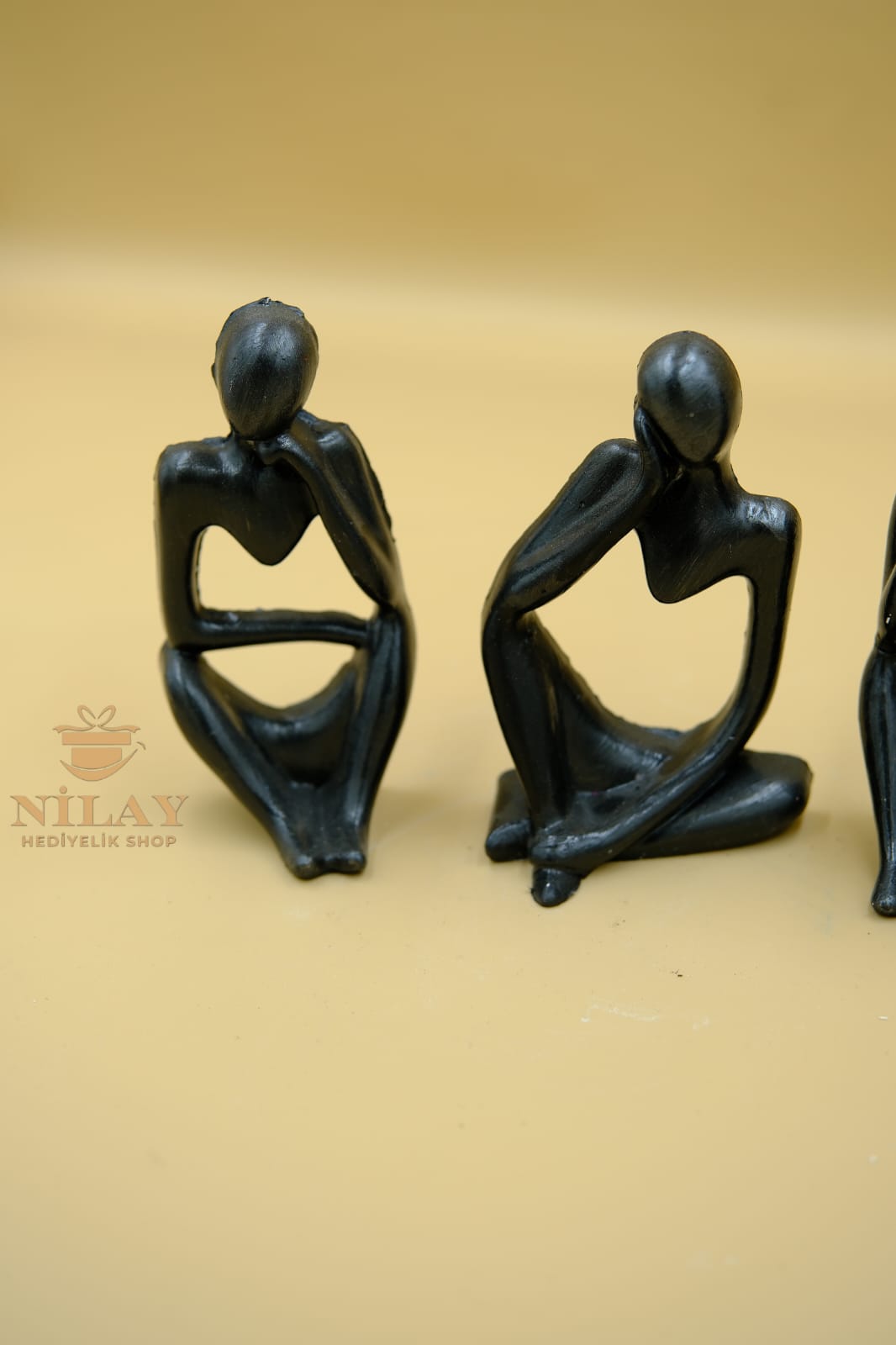 Dekoratif Üçlü Soyut Düşünenler